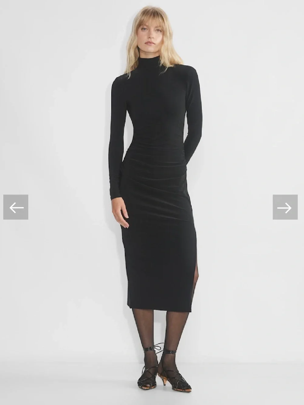 aritzia black long sleeve dress aritzia wilfred black long sleeve mini dress with